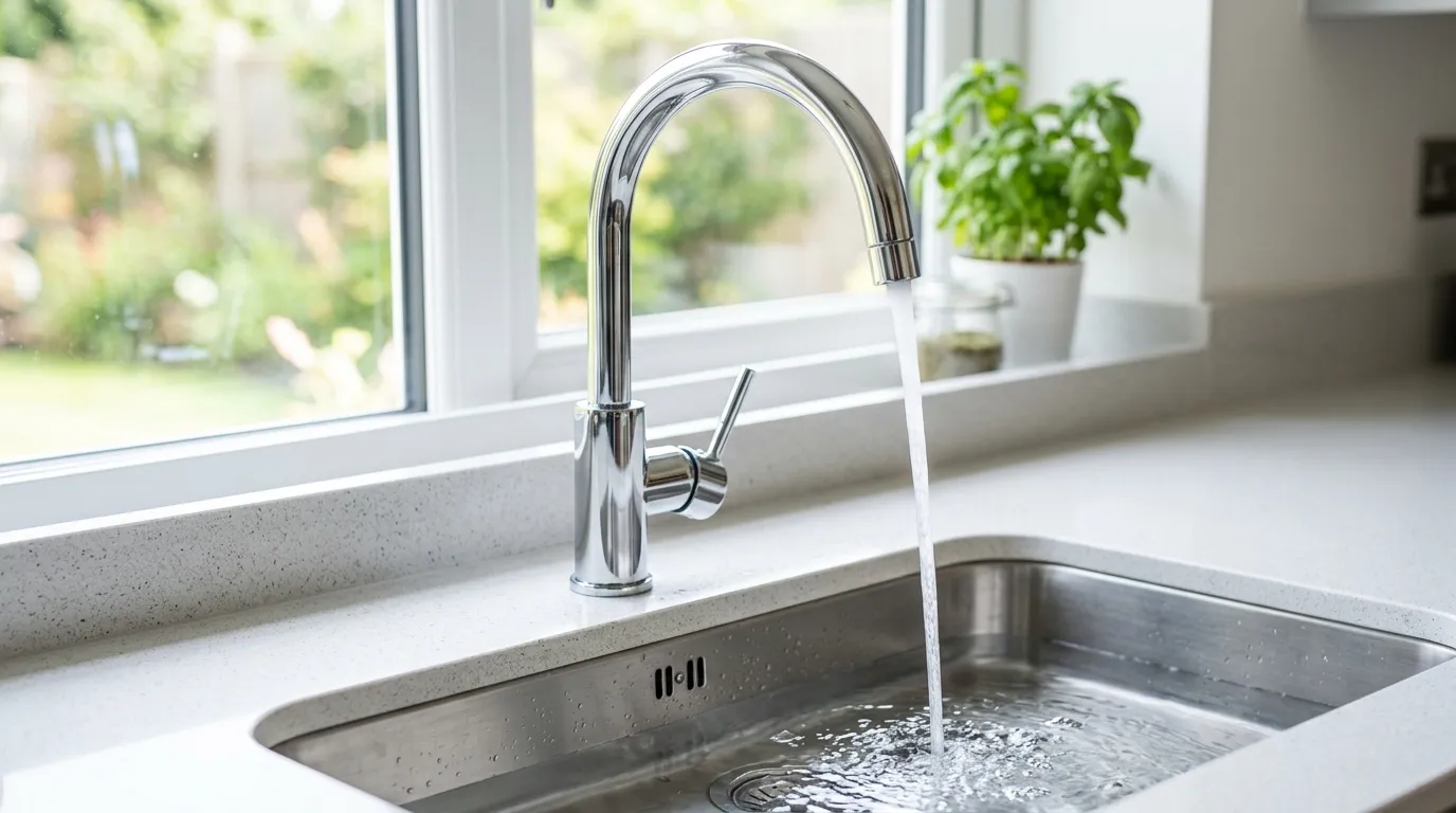 Local Plumbing Master Pros same day plumber fixing a faucet in Oneonta, NY
